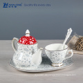 Kundenspezifische kleine Kapazität Teehaus traditionellen chinesischen Tee-Set / besten Geburtstag Geschenk eleganten Porzellan Tee für eine Person gesetzt